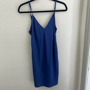 A New Day blue slip dress